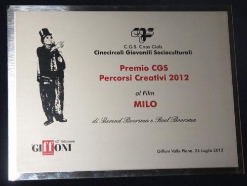 Gff2012 Premio Percorsi Creativi