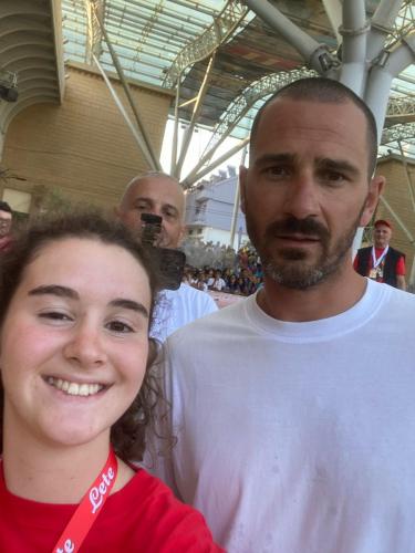 (21 luglio) Giulia di Padova con Leonardo Bonucci